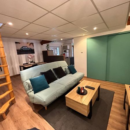 Mini-Loft, Terrasse 24M2, Internet Haut-Debit, Garage Prive Et Place De Parking Audincourt Kültér fotó