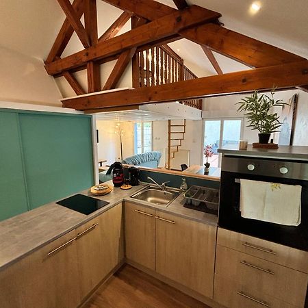 Mini-Loft, Terrasse 24M2, Internet Haut-Debit, Garage Prive Et Place De Parking Audincourt Kültér fotó