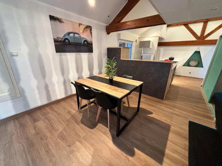 Mini-Loft, Terrasse 24M2, Internet Haut-Debit, Garage Prive Et Place De Parking Audincourt Kültér fotó